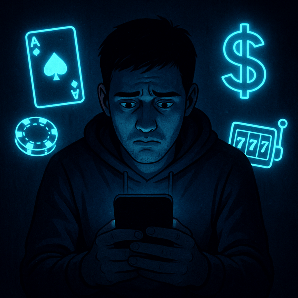 "Gelap di Balik Layar: Bahaya Kecanduan Judi Online yang Menghancurkan Generasi Muda"