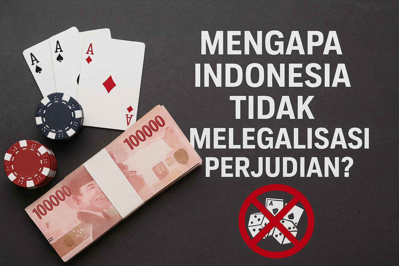 “Risiko Lebih Besar dari Manfaat: Mengapa Indonesia Menolak Legalisasi Perjudian”
