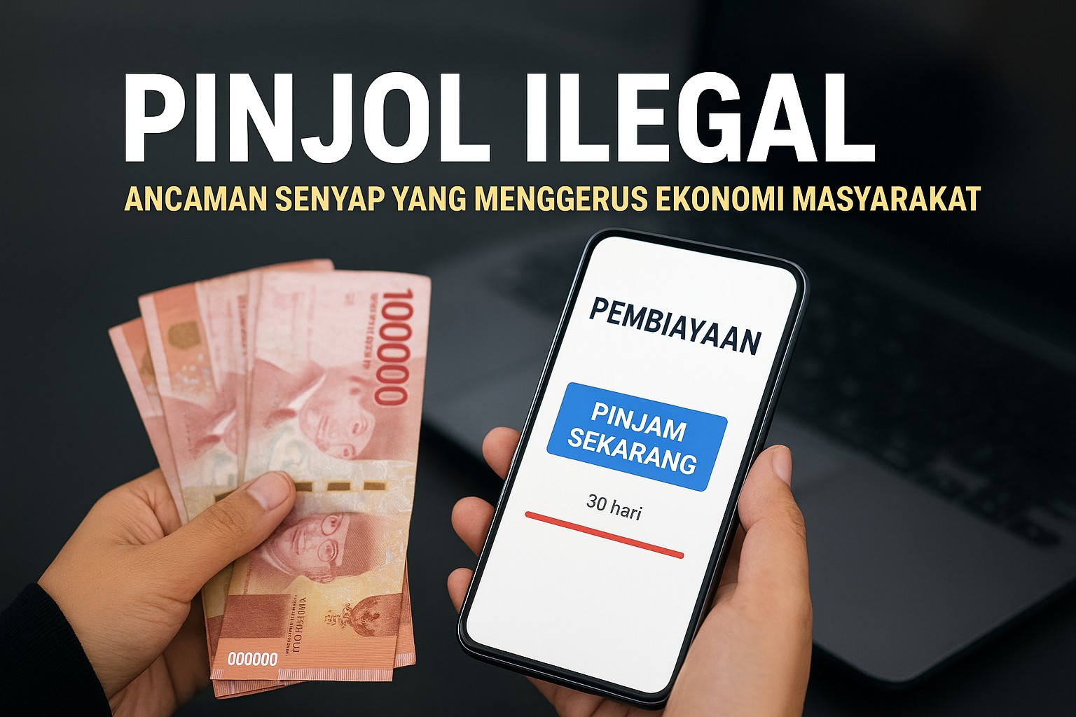 “Jerat Utang Digital: Mengapa Pinjol Ilegal Begitu Mudah Menjebak Masyarakat?”