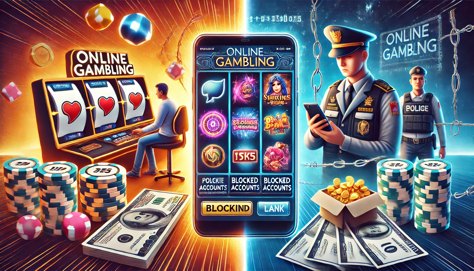 “Berapa Lama Hukuman Penjara untuk Bandar dan Pemain Judi Slot?”