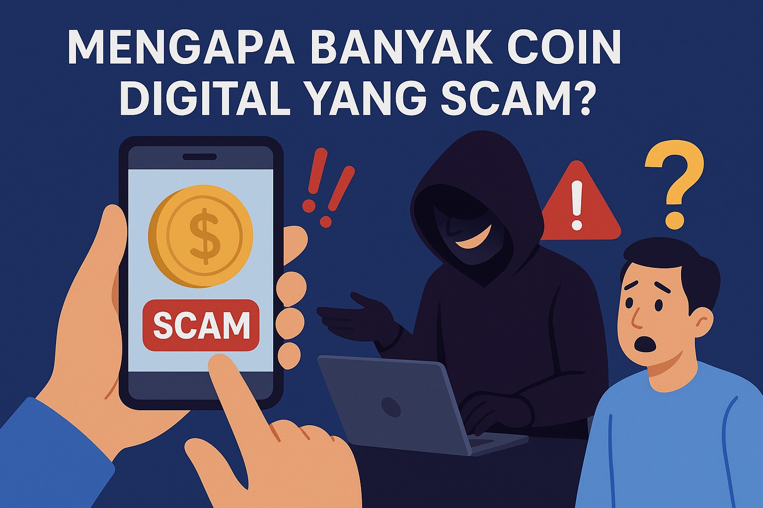 Bahaya Coin Digital Scam: Cara Kerja, Motif Pelaku, dan Cara Tetap Aman