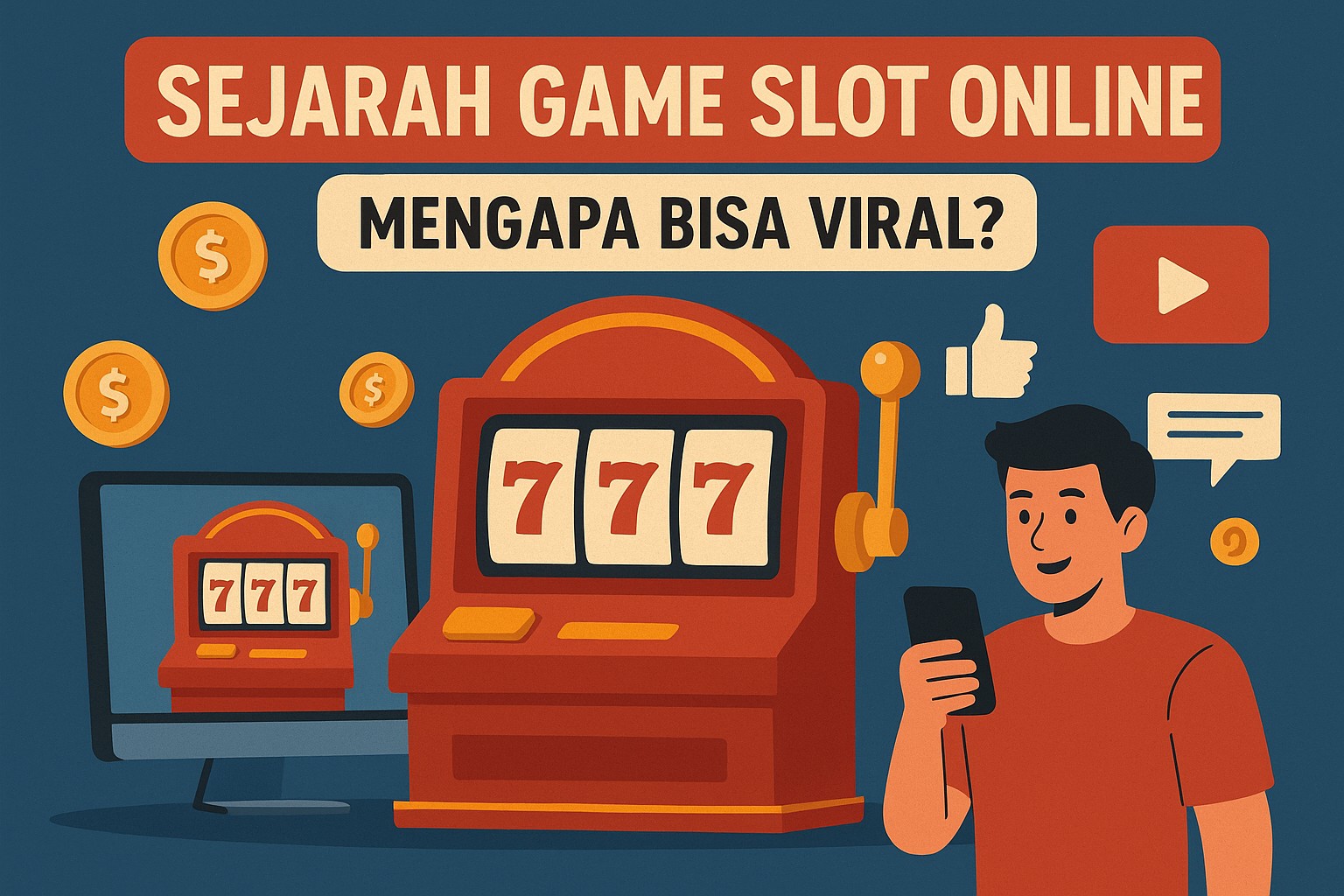 “Sejarah Slot Online: Dari Mesin Kuno hingga Viral di Dunia Digital”