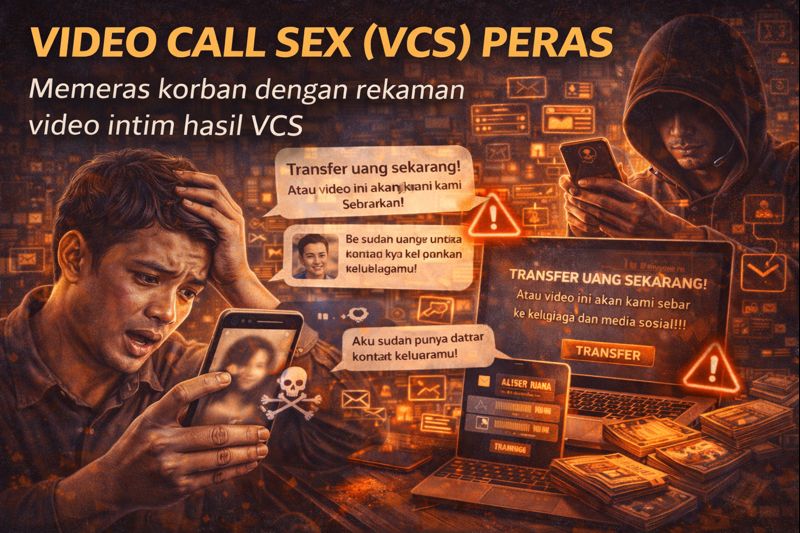 Hati-hati VCS Peras, Sekali Terjebak Bisa Diperas Berkali-kali