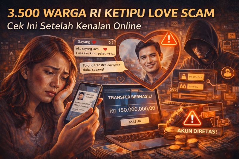 Ribuan Warga RI Jadi Korban Love Scam, Ini Modus dan Cara Menghindarinya