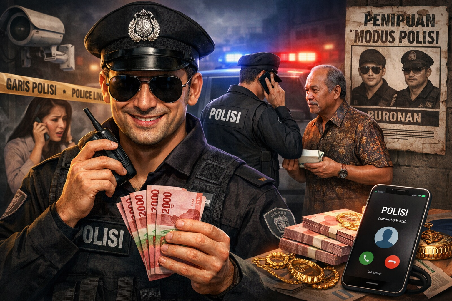 Modus Lama dengan Cara Baru: Penipuan Polisi Palsu Mengganas
