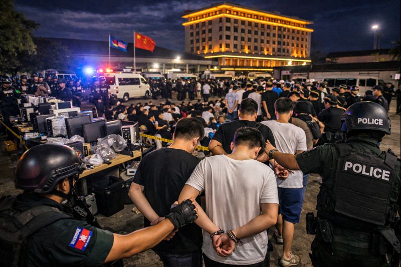 Penggerebekan Markas Penipuan di Kamboja Ungkap Skala Kejahatan Internasional