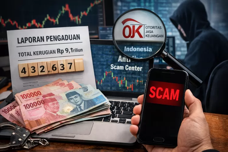 Kerugian Scamming Digital Tembus Rp9 Triliun, Alarm Bahaya Kejahatan Siber