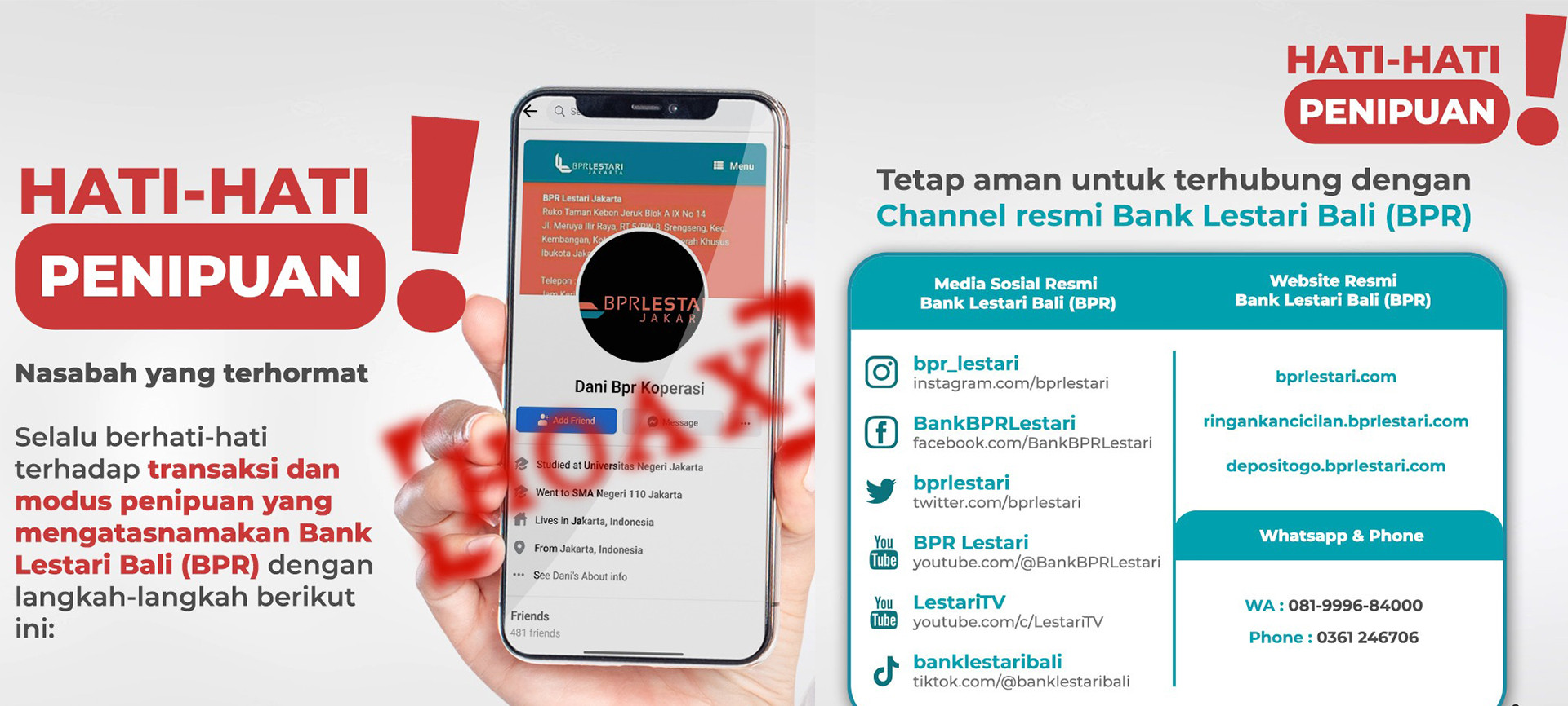 Modus Pembiayaan Palsu Marak, Waspadai Tawaran Cicilan Tanpa Barang