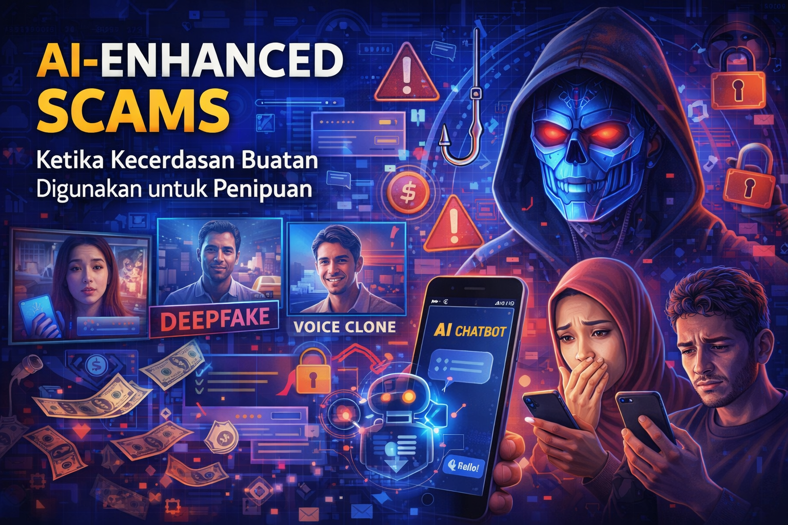 Waspada AI Scam! Modus Penipuan Canggih di Era Kecerdasan Buatan