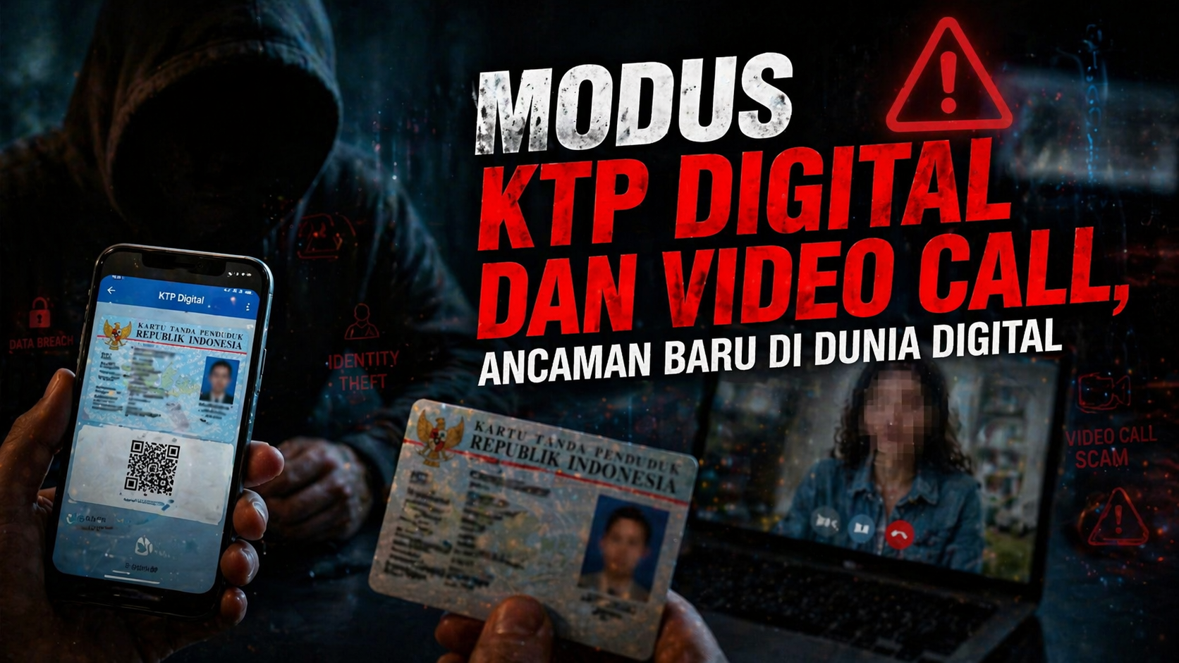 Penipuan Makin Canggih, Pelaku Gunakan KTP Digital dan Video Call