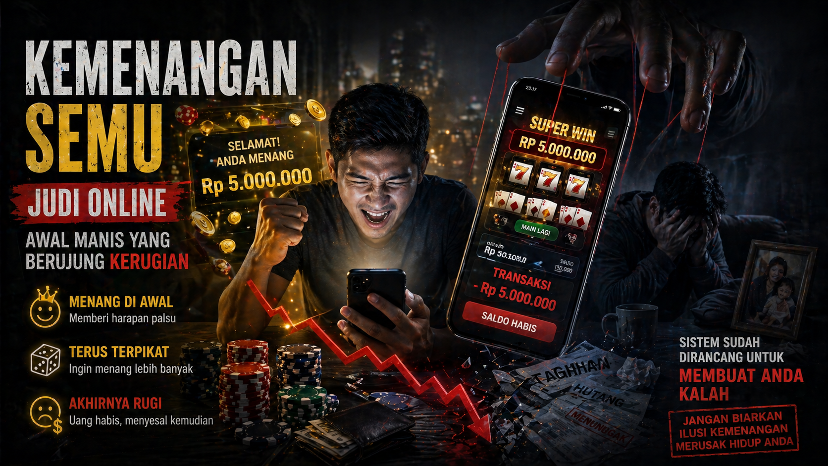 Kemenangan Palsu di Judi Online: Strategi yang Menjebak Pemain