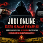 Waspada! Judi Online Kerap Digunakan untuk Penipuan dan Perdagangan Orang