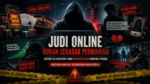 Waspada! Judi Online Kerap Digunakan untuk Penipuan dan Perdagangan Orang