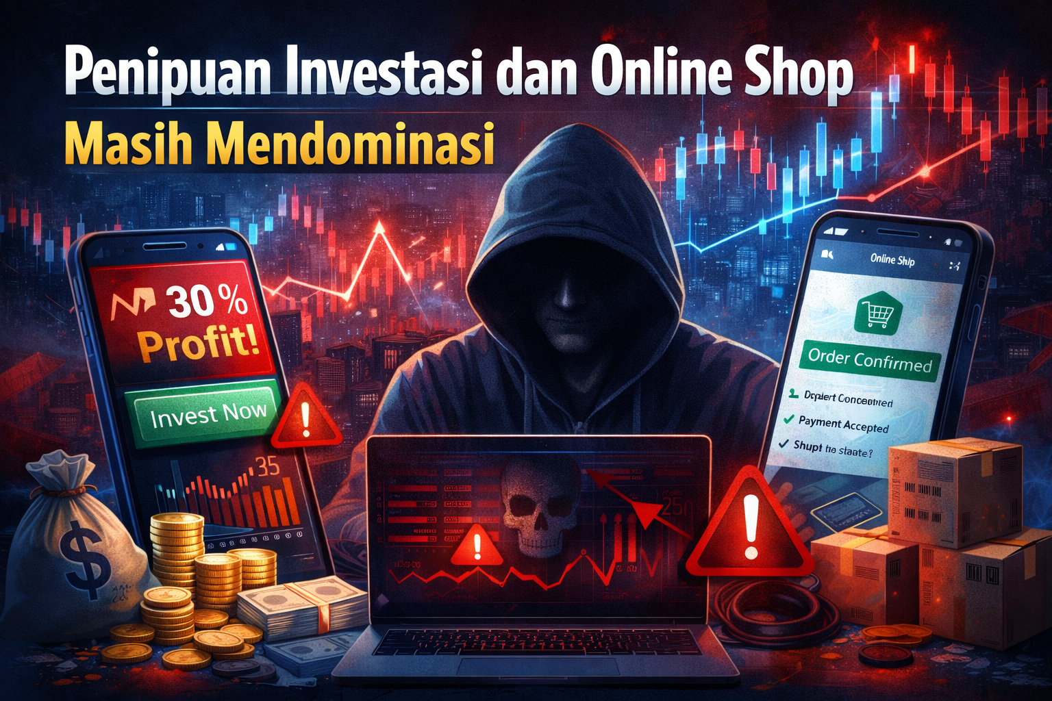 Waspada Penipuan Online: Investasi Bodong dan Jual Beli Fiktif Mengintai