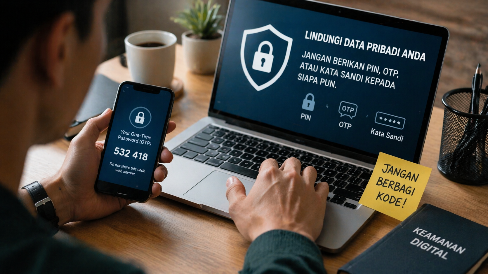 Jangan Pernah Berikan OTP! Cara Lindungi Data Pribadi Anda