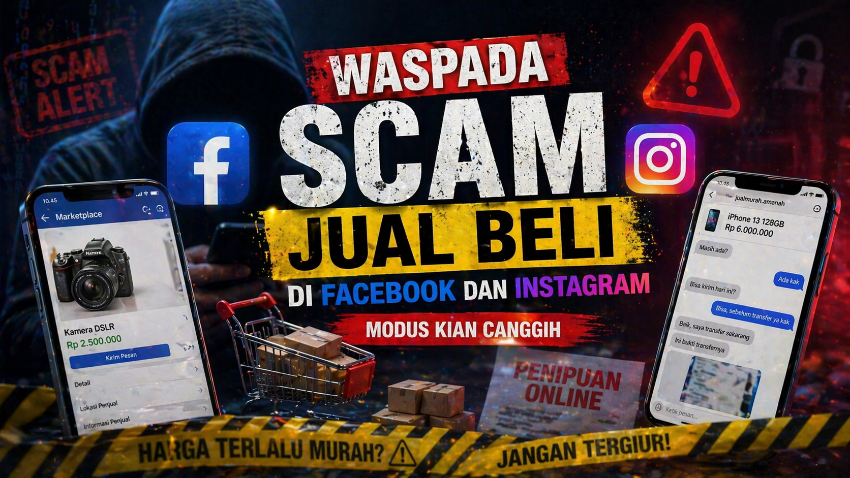 Jual Beli di Facebook dan Instagram? Hati-Hati Penipuan Mengintai