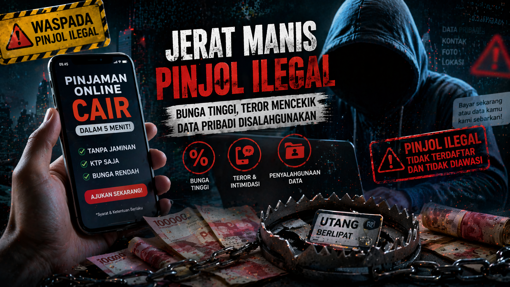 Terjebak Lintah Digital: Mengapa Pinjol Ilegal Terus Bermunculan?
