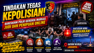 Hayam Wuruk Jadi Sorotan, Markas Judol dan Scam Dibongkar