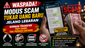 Modus Scam Lebaran, Transfer Sudah Tapi Uang Tak Datang