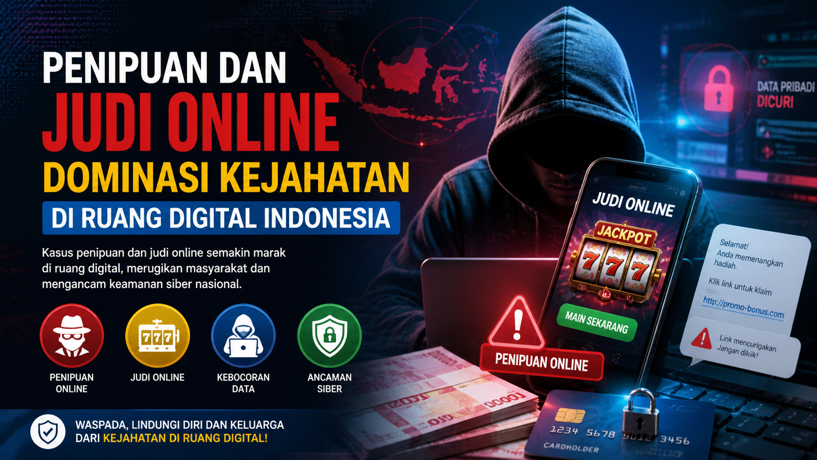Era Digital dan Ancaman Baru: Penipuan serta Judi Online