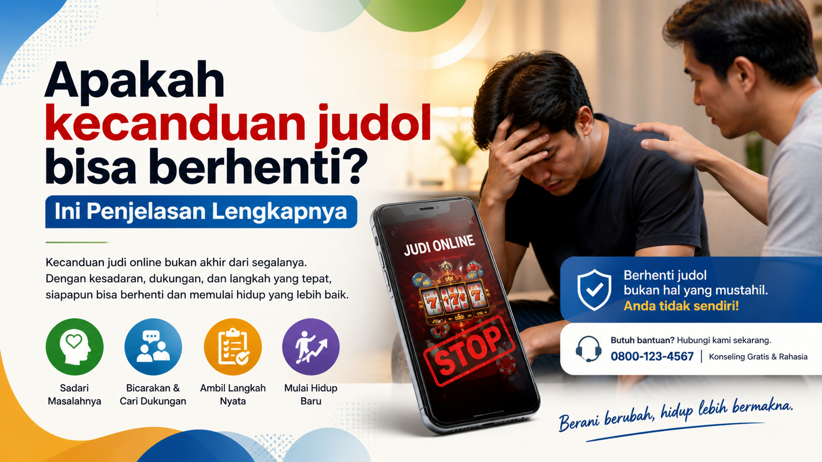 Cara Keluar dari Jerat Judol dan Memulai Hidup Baru