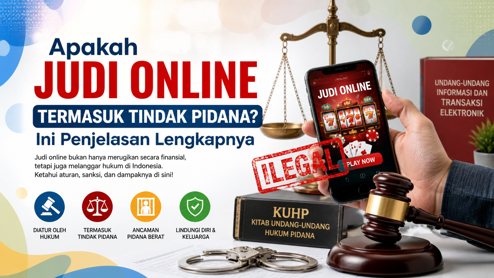 Hati-Hati! Ini Status Hukum Judi Online di Indonesia