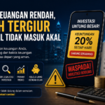Literasi Keuangan Rendah, Masyarakat Rentan Tertipu Investasi