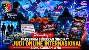 Jaringan Judol Internasional Dibongkar, Korban WNA Jadi Sasaran Empuk