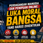 Penipuan Online dan Human Trafficking Jadi Ancaman Serius di Era Digital