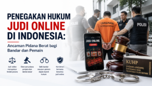 UU Terbaru Perkuat Penindakan Judi Online di Indonesia