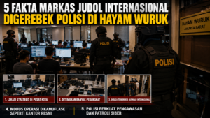 Hayam Wuruk Diguncang Penggerebekan Jaringan Judi Online Internasional