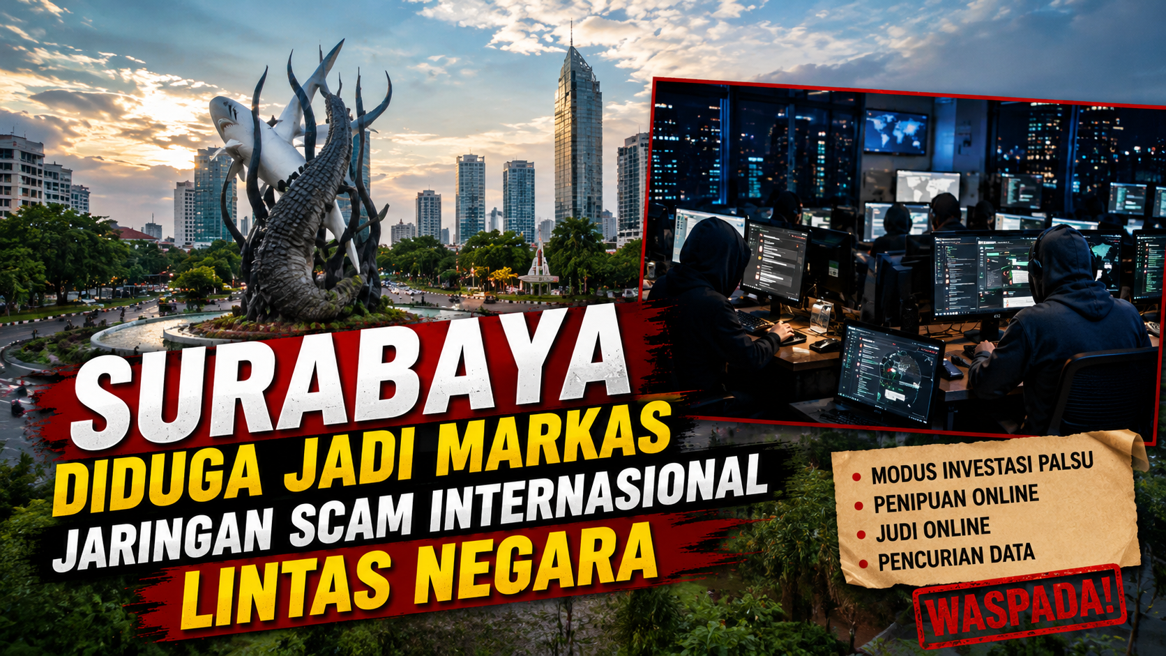 Sindikat Scam Lintas Negara Diduga Mulai Berkembang di Indonesia