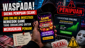 Modus Baru Penipuan Digital: Judi Online Disamarkan Sebagai Investasi Menguntungkan