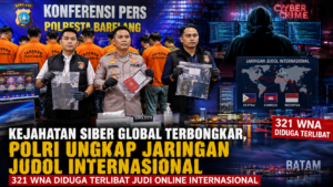 Polri Bongkar Sindikat Judol Internasional, 321 WNA Diamankan