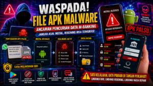Jangan Asal Instal APK, Ancaman Siber Mengintai