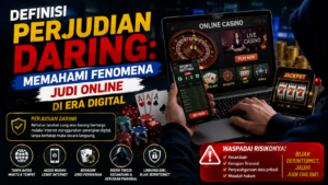 Definisi Perjudian Daring: Fenomena Digital yang Kian Mengkhawatirkan