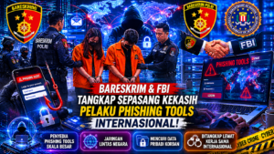 Bareskrim dan FBI Ungkap Jaringan Pencurian Data Digital Berskala Global