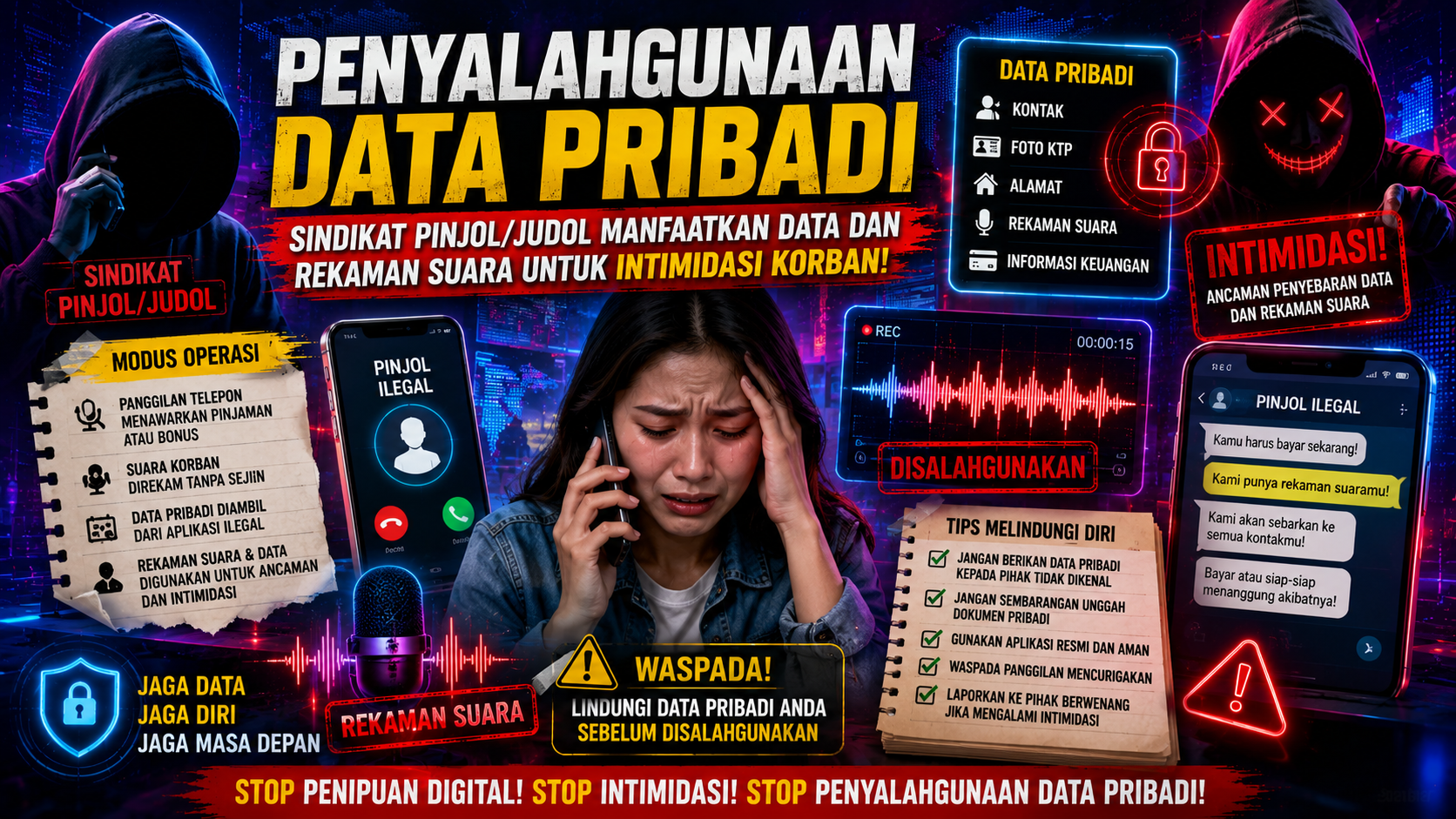 Intimidasi Digital Meningkat, Data Pribadi Jadi Sasaran
