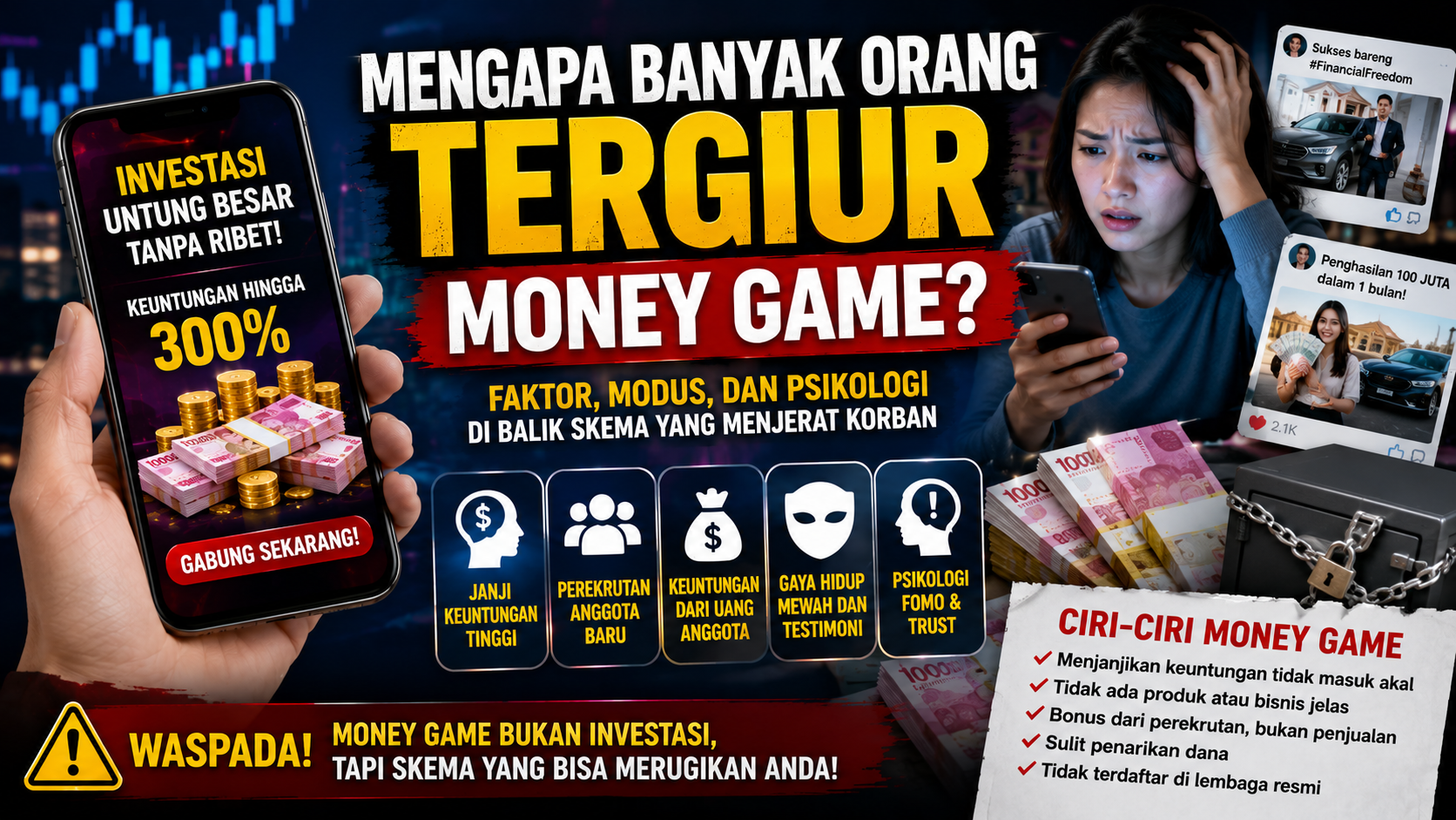 Money Game dan Ilusi Keuntungan Cepat yang Menyesatkan