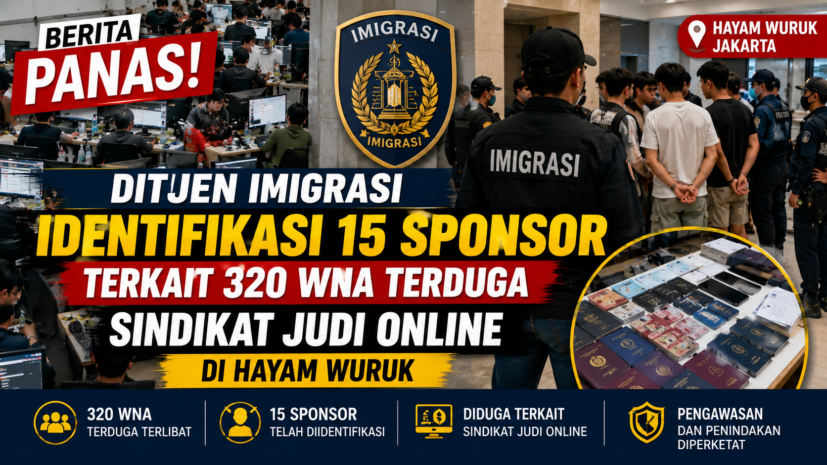 Ditjen Imigrasi Perketat Pengawasan WNA Terkait Aktivitas Digital Ilegal