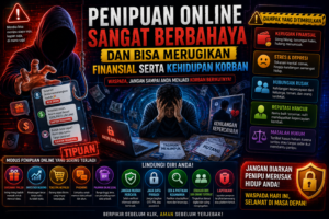 Penipuan Online Bukan Kejahatan Biasa, Dampaknya Bisa Menghancurkan Masa Depan