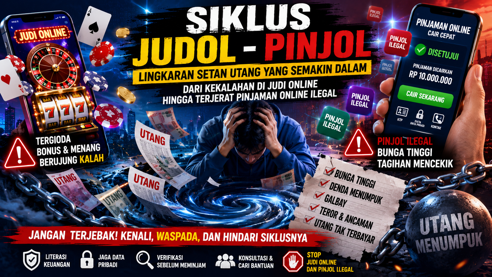 Dari Judi Online ke Pinjaman Online: Awal Mula Krisis Finansial