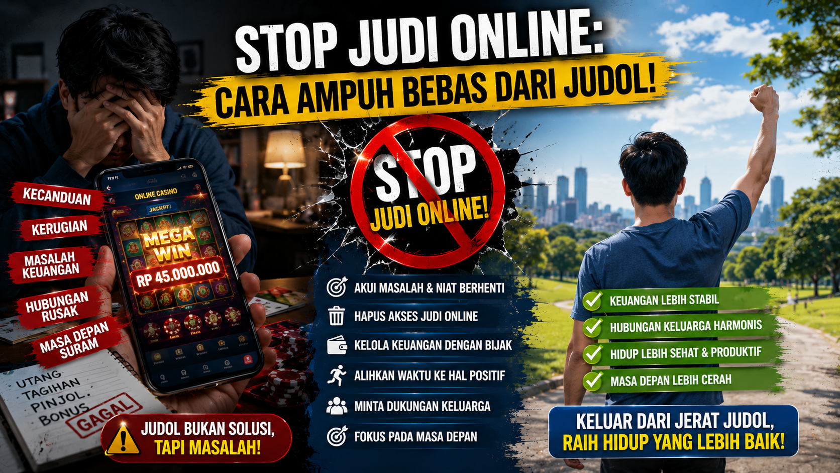 Stop Judol Sekarang Juga, Masa Depan Anda Lebih Berharga