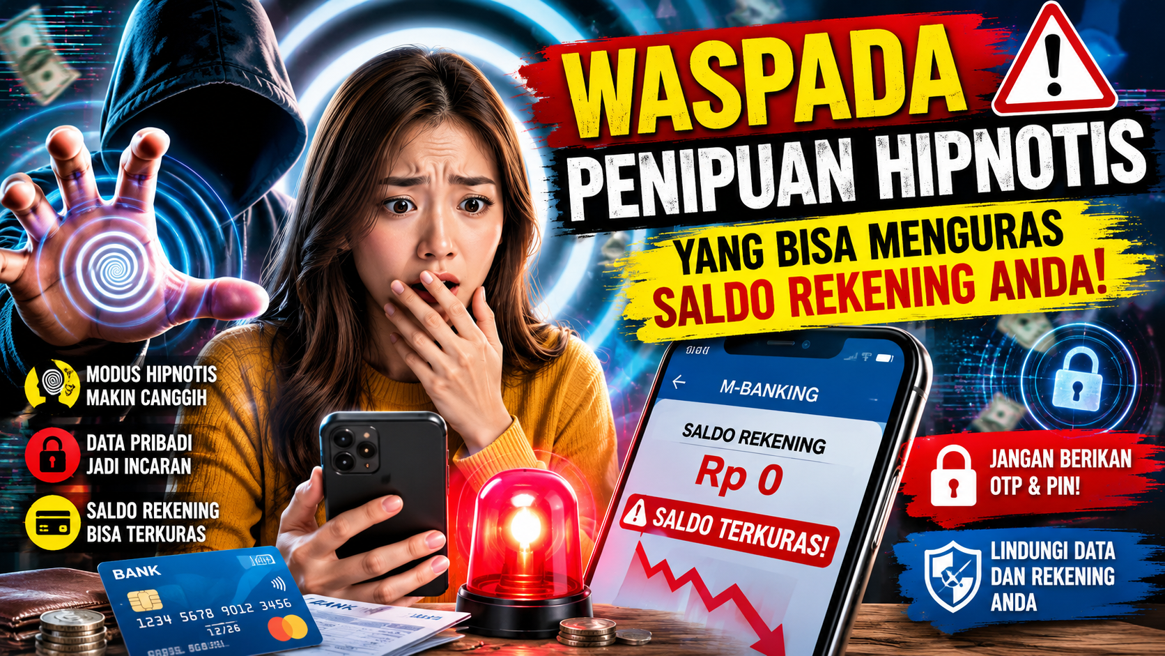 Jangan Lengah! Kenali Modus Penipuan Hipnotis yang Mengincar Tabungan Anda