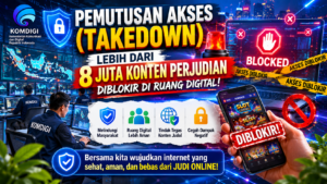 Literasi Digital dan Takedown Jadi Kunci Melawan Perjudian Online