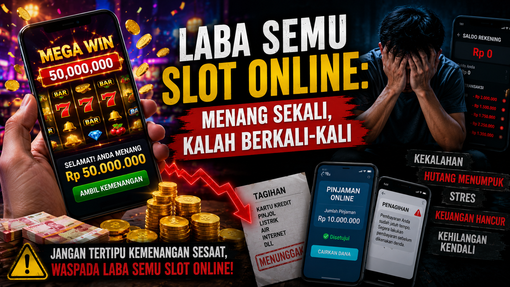 Bahaya Laba Semu Slot Online dan Dampaknya bagi Keuangan