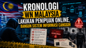 Terungkap! Modus WN Malaysia Bangun Sistem Digital untuk Penipuan Online