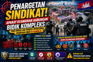 Penargetan Sindikat Siber, Aparat Fokus pada Kompleks Mencurigakan