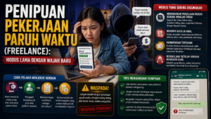 Tawaran Kerja Online Bergaji Besar? Bisa Jadi Modus Penipuan Freelance