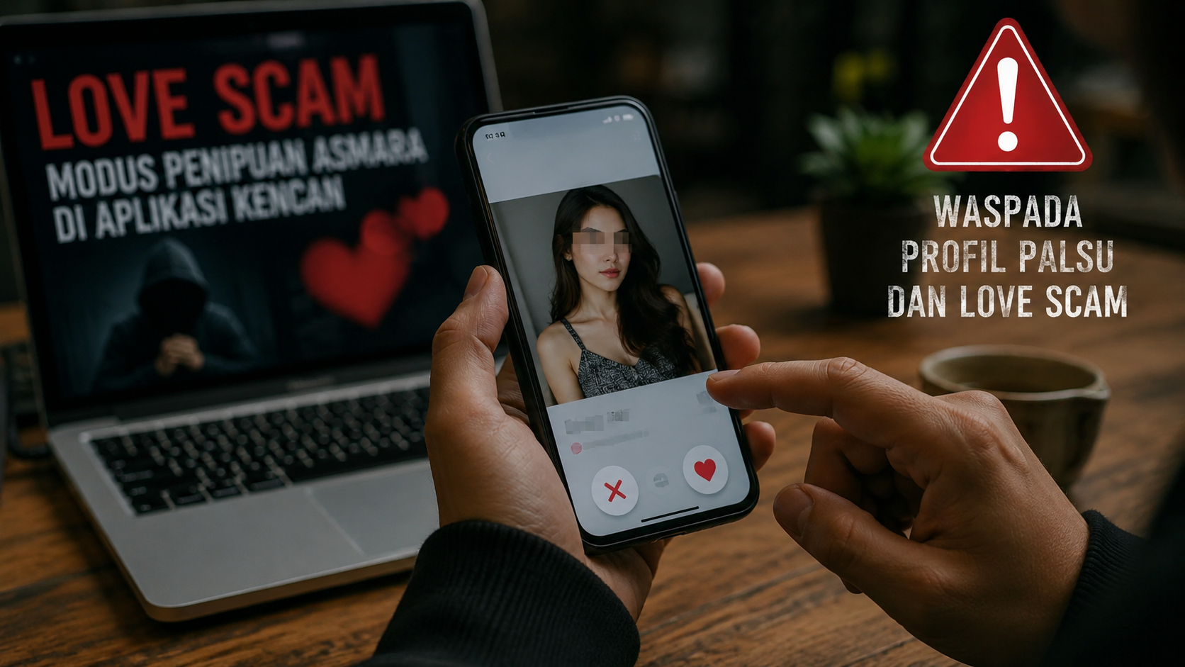 Catfishing dan Love Scamming: Ancaman Nyata di Balik Aplikasi Kencan Online